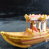 Thumbnail for Middle Eastern Sultan’s Boat Figurine Hand Painted Wood Resin Model decor   20cm5