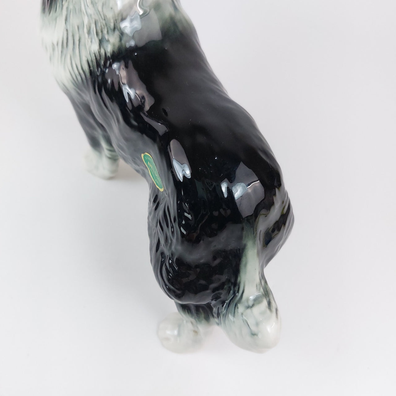 Vintage Nelson Staffordshire Ceramic Collie Figurine 1960s Collie bookshelf deco18