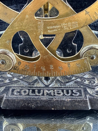 Thumbnail for Columbus Antique Scale Postal Germany 1906 Brass & Cast Iron Balance Weighing18