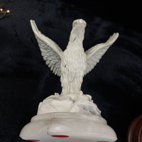 Thumbnail for Leonardo Golden Statue Eagle Sculpture Marble Resin 9” Figurine United Kingdom.9