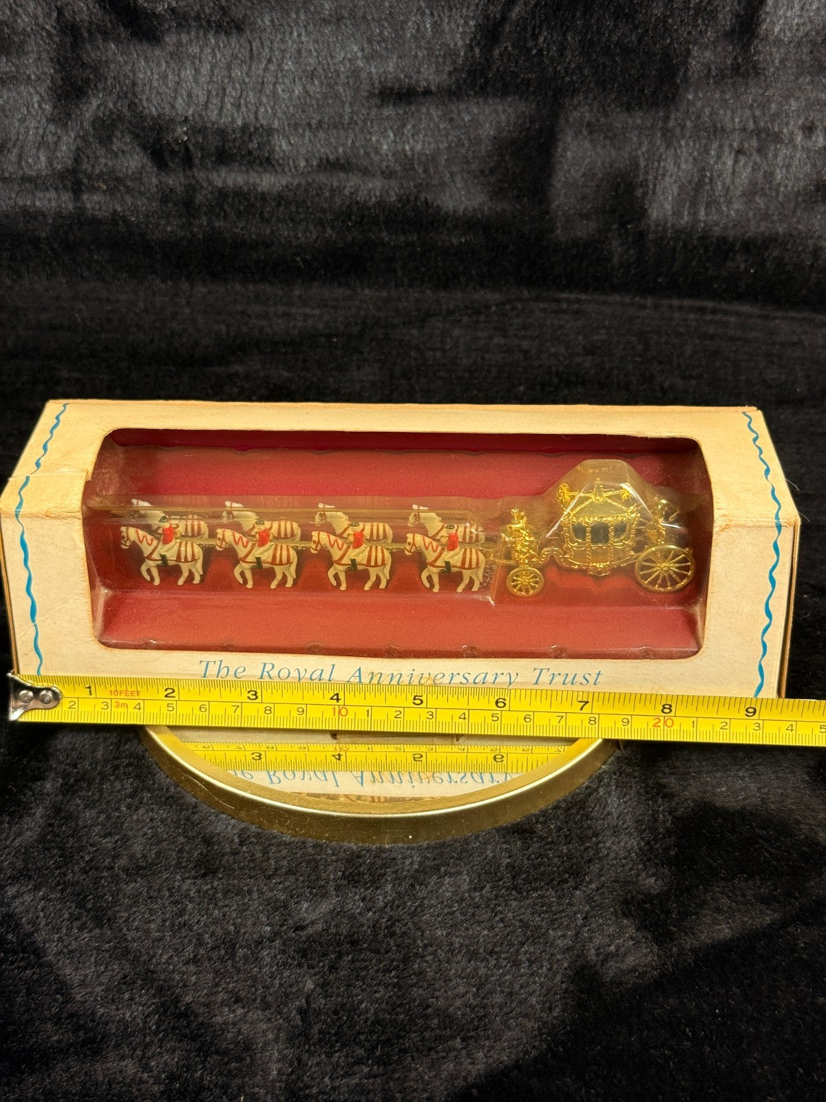 Royal Anniversary Trust State Gold Coach 40th Queen Jubilee Limited Edition Box12