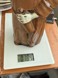 Thumbnail for Monk Vintage Friar Decanter liquer Bottle Mid-Century Ceramic Figure 11.5