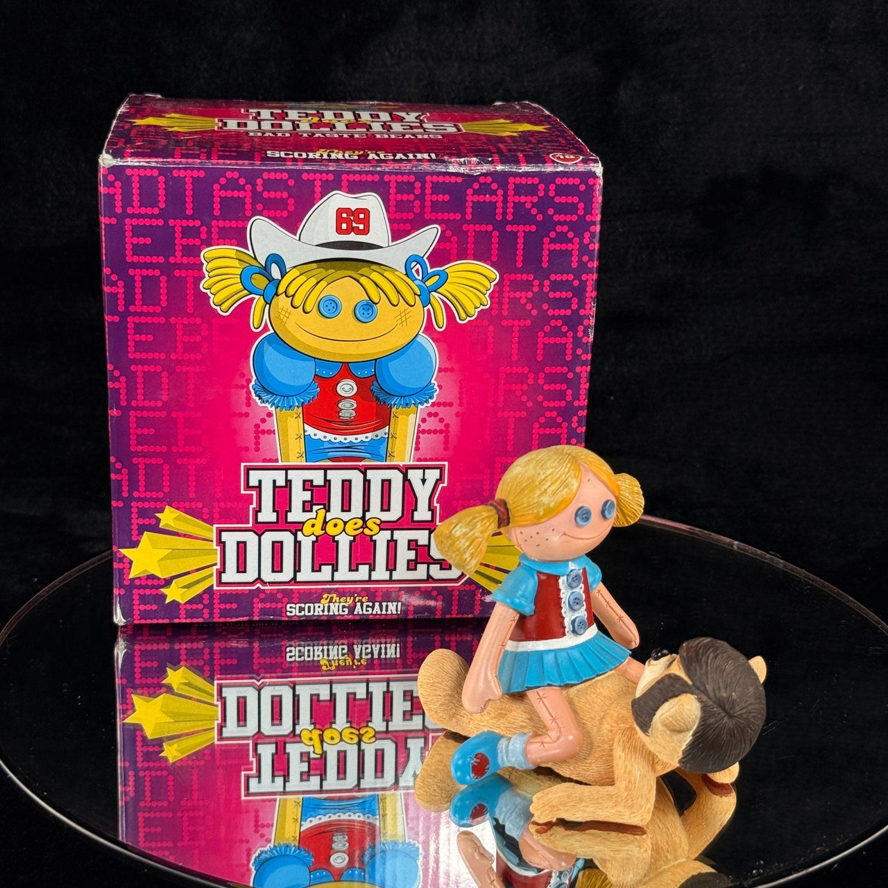 Controversial Bad Taste Bears Rod Buster &Mama Luv Figurine Teddy Does gift Doll1