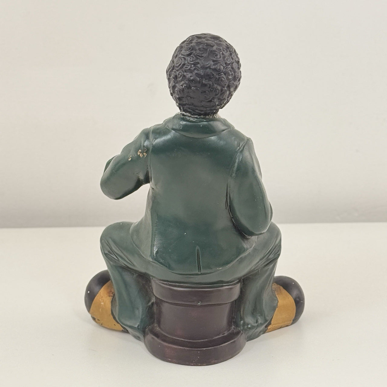Ceramic Jazz Musician Figurine Set Of 4 See The Pics African American Band Pair7