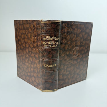 Charles Dickens Old Curiosity Shop Uncommercial Traveller Odhams Press Vtg Book0