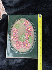Thumbnail for Vintage JIE Gantofta Swedish Ceramic Wall Tile  Floral Design by Aimo4