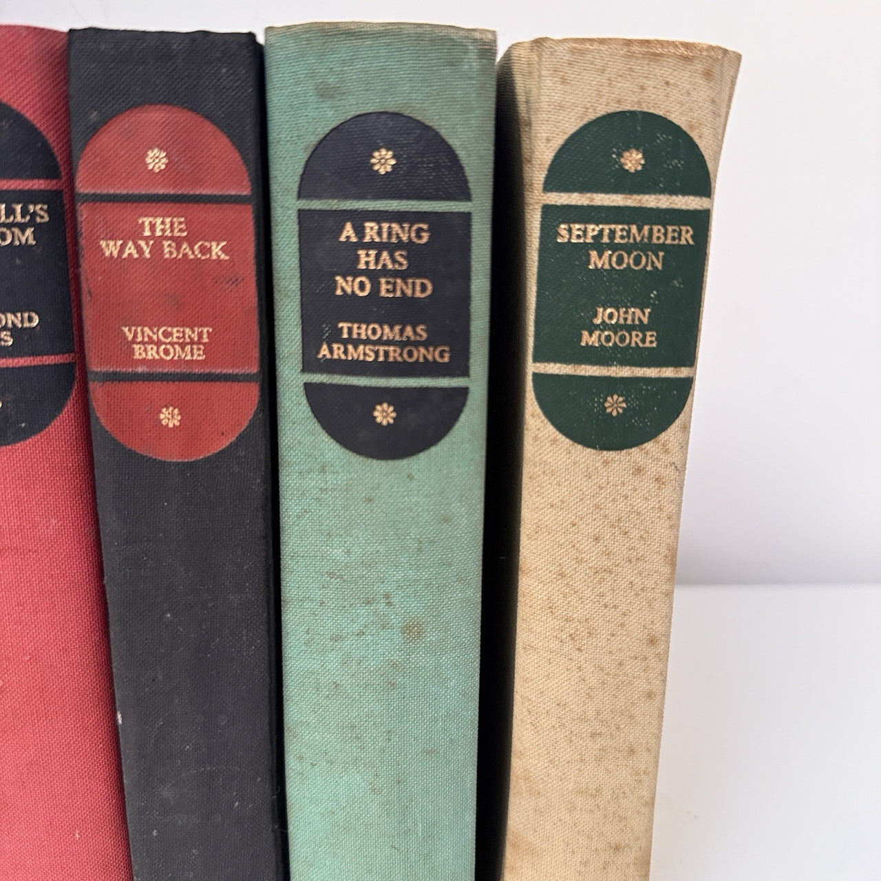 Companion Book Club 1950s Cloth Book Set9 Hardbacks No Jackets UK Decor Book Set3