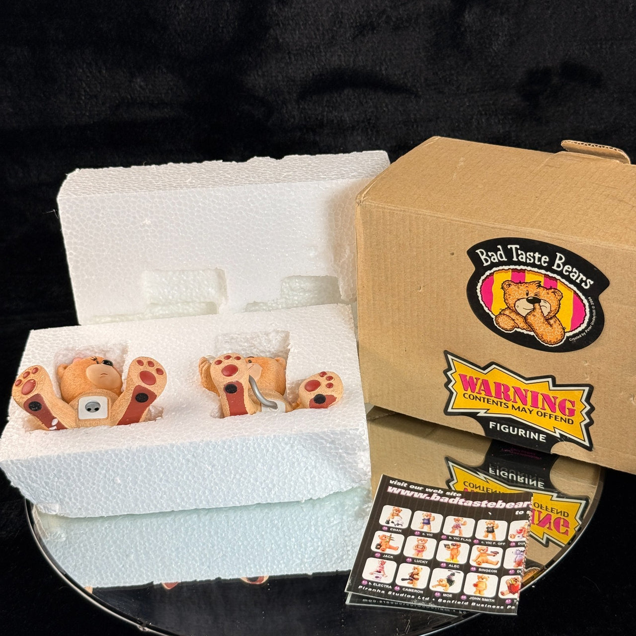 Bad Taste Bears AC/DC Plug-In Figurines Duo Set Peter Underhill Funny Decor Gift3