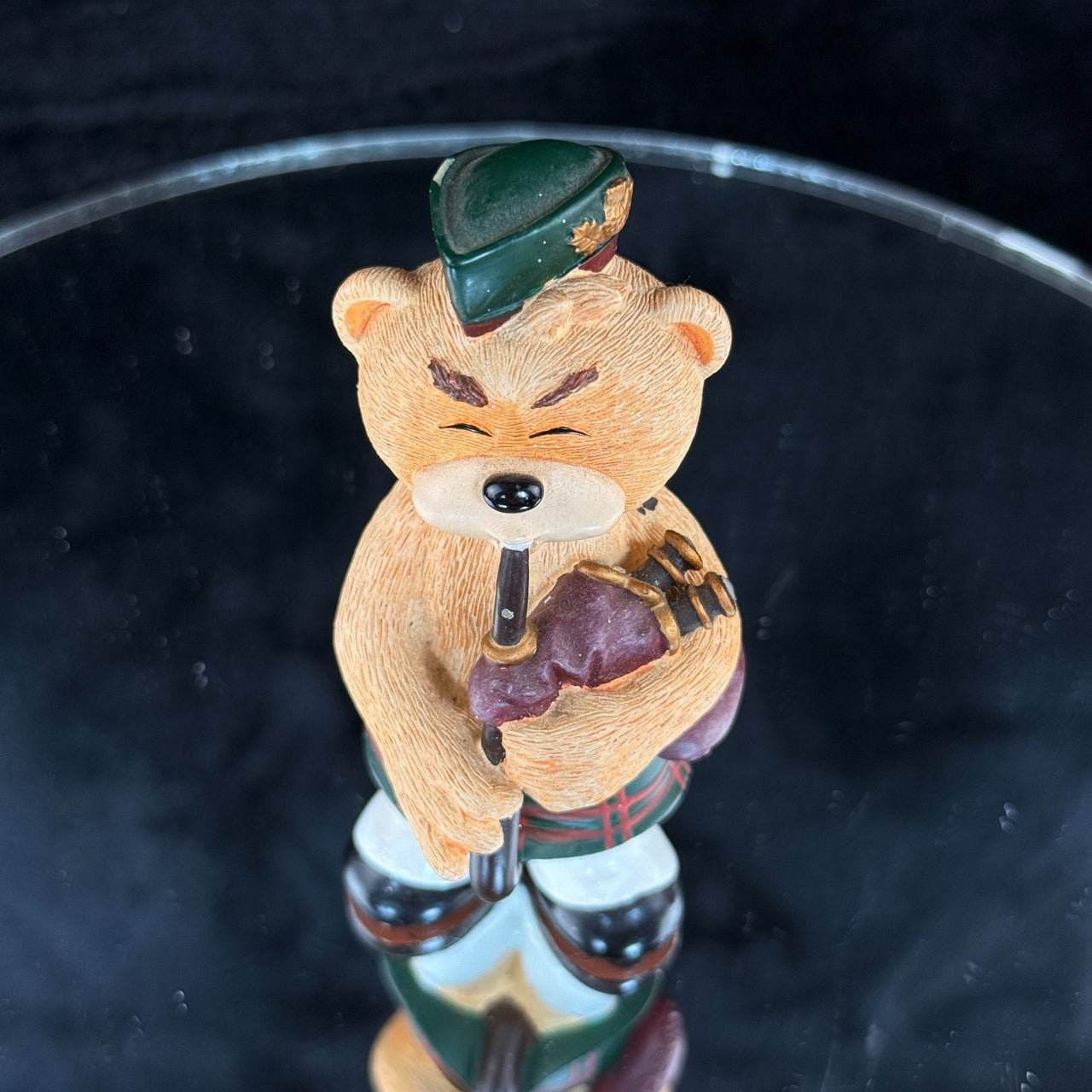 Retired Bad Taste Bears "ANGUS" Scottish Bagpipes Kilt Figurine With Box g funny9