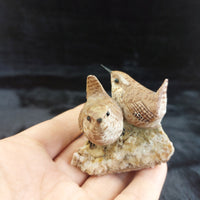 Thumbnail for M Leadbetter Cornwall Bird Figurines â Set of 3 Wrens & Robin, 1979â81 Handc13