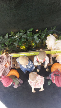 Thumbnail for Candy Designs Rare Norway Children Figurines Set – Mixed Conditions, With Bench 21