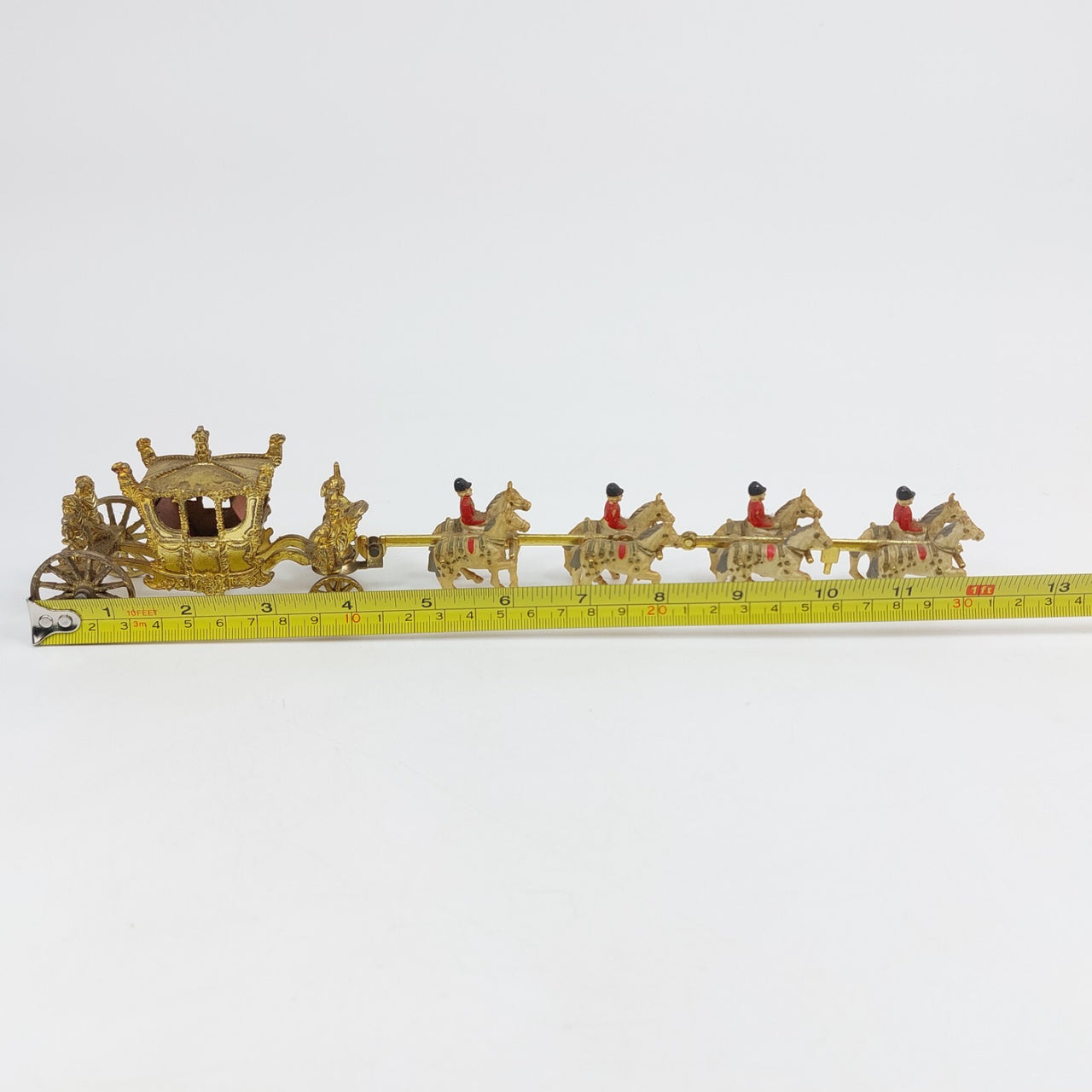 Crescent Die 1977  vintage Cast The Royal State Coach" 12" Model w Original Box6