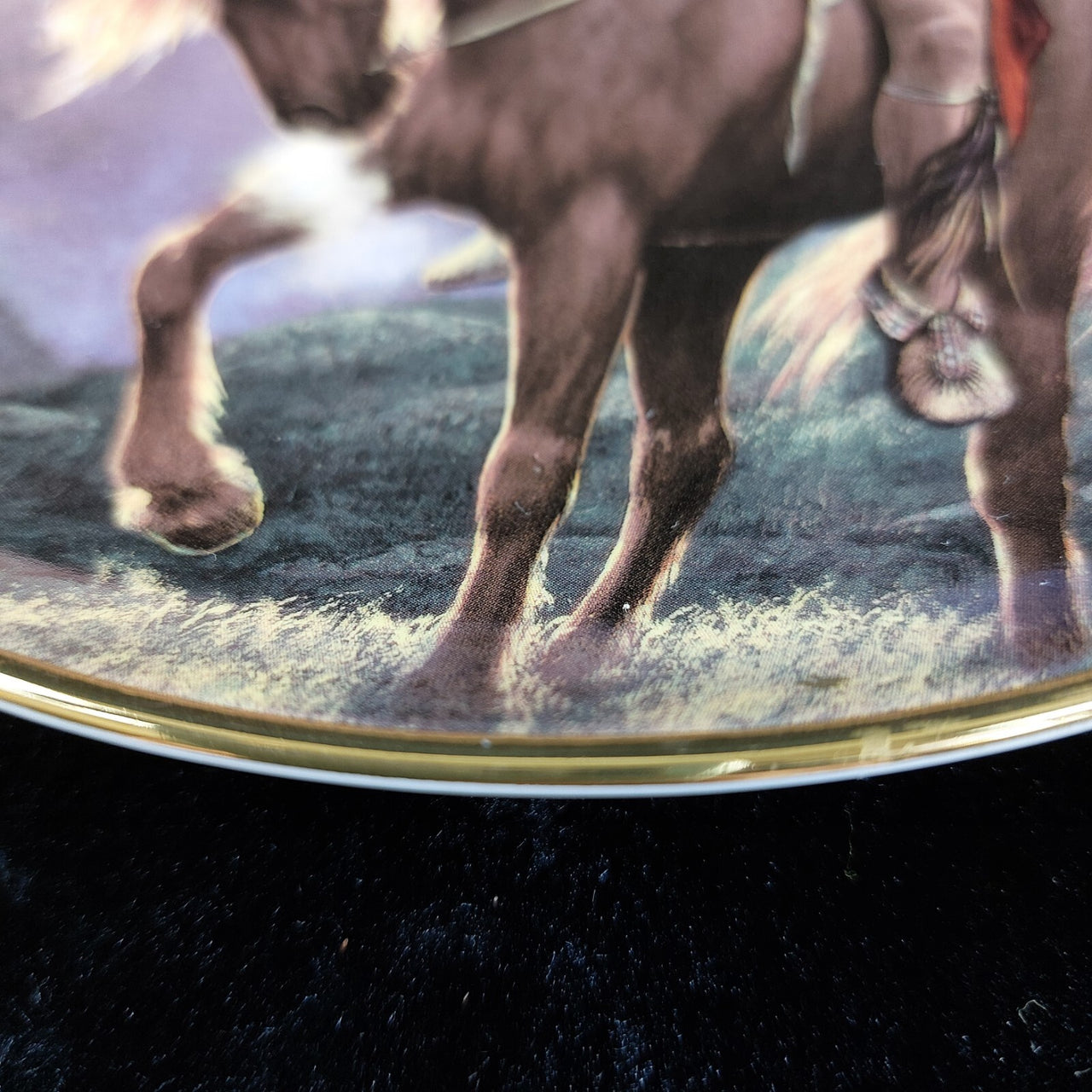 Limited Edition  Plate Spirit of the East Wind by Heena Adams 8" decor wall 5