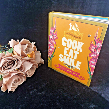 Bill's Cook Eat Smile Cookbook by Bill Collison Hardcover - Illustrated Vintage0