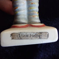 Thumbnail for Goebel Girl Hummel With Basket Tree Scene Figurine W Germany Vintage see the pic7