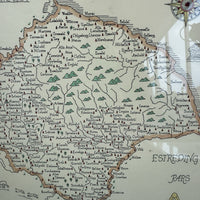 Thumbnail for Domesday England 1086 framed Map  Euruicscire Nortreding by Garnons Williams10
