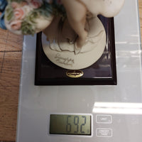 Thumbnail for Florence Armani Joy Figurine Of The Year Blue Dress w Box gift 2002 Porcelain20