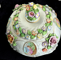 Thumbnail for Antique Hand-Painted Royal KPM Bavaria Porcelain Lamp Table see the pictures dec4