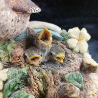 Thumbnail for Border Fine Arts 1978 A Wall Wren Bird Figurine Hand Made Scotland Limited Edt4