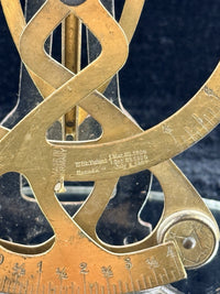 Thumbnail for Columbus Antique Scale Postal Germany 1906 Brass & Cast Iron Balance Weighing23