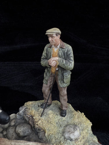 Border Fine Arts Limited Edition Sheepdog and Shepherd Figurine Resin Country1