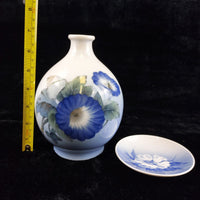 Thumbnail for Royal Copenhagen Porcelain 1963 - 69Dish and Vase, Luxury Gift Floral Designs.1