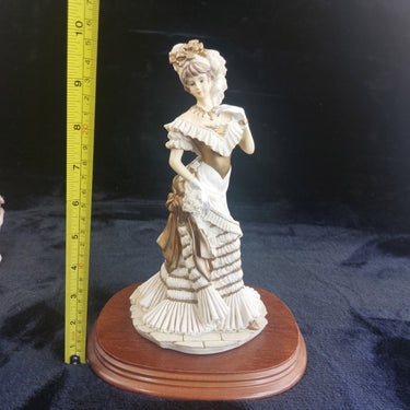Leonardo Collection Promenade British Lady Figure 1991 Vintage 10