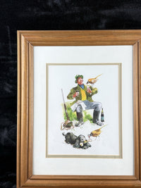 Thumbnail for Gilroy Lunch Break Hunting Humour Print Framed John Guinness Art 1712” 7