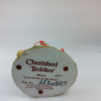 Thumbnail for Cherished Teddies Ella Love Grows 156329 Watering Can Bear Boxed 1995 kids decor8