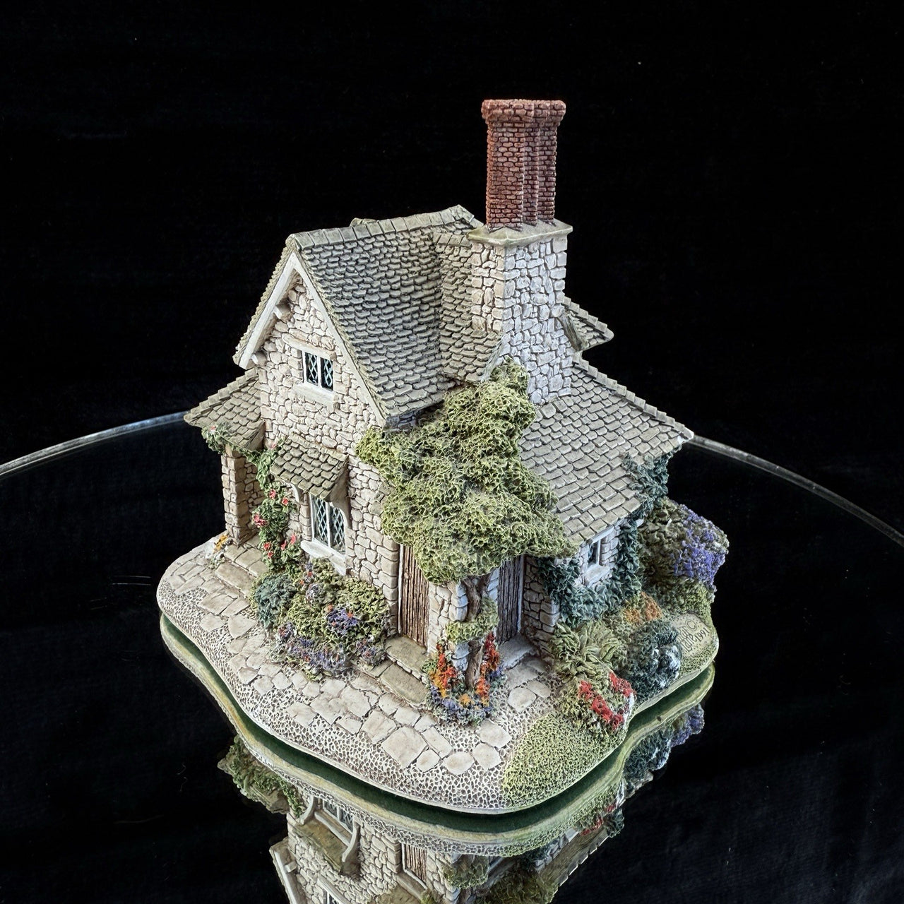 RARE Vintage 1991 Lilliput Lane "Rose Cottage" Miniature Blaise Collect Hamlet1