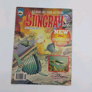 Stingray Comic No 1 October 1993 Vol 2    WASP Good Condition1