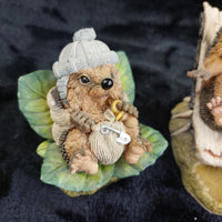Thumbnail for Langford Hedgies Figurines Lot Baby Howard Digby 199 Ollie Slide decor see pics3