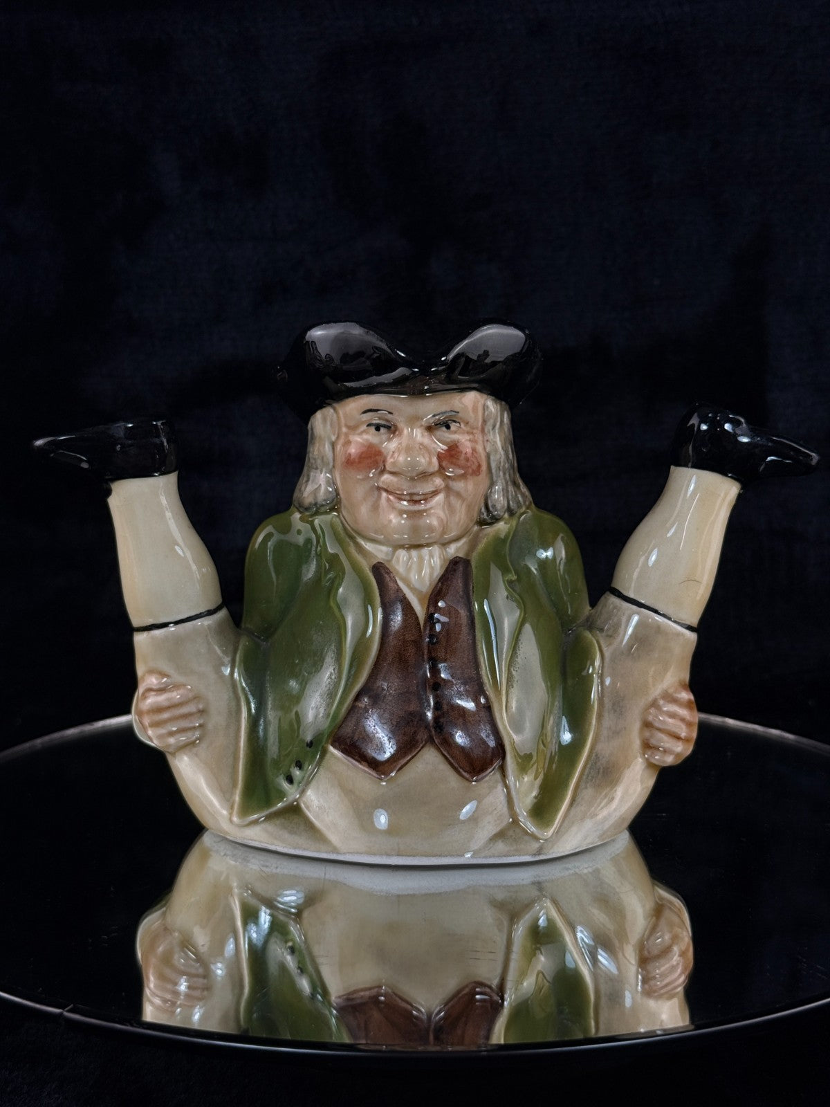 Set of 3 Tony Wood Staffordshire Character Teapots Aaron William & Lady Jug18