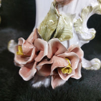 Thumbnail for Francesco Capodimonte Italian Porcelain Italy Vase – Rococo Bird & Floral Design8