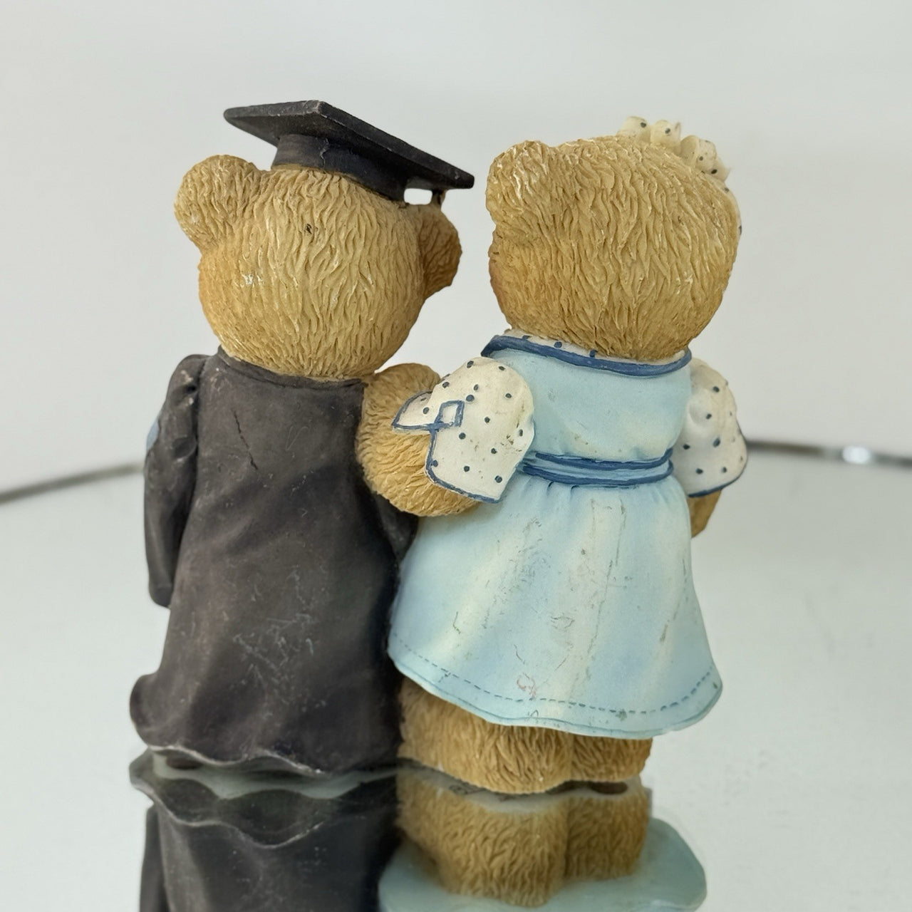 Cherished Teddies 2000 Figurines Ernestine Regina & Bert Busy Bee Graduation Car6