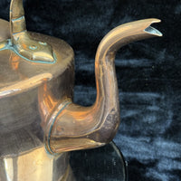 Thumbnail for Antique Large Copper Kettle with Brass and Copper Handle - English Country House15