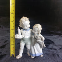 Thumbnail for Scheidig Kunst Porcelain Children Candle Bear Figurine Germany 1940s Vintage3