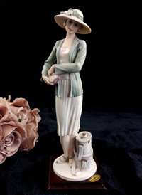 Thumbnail for Florence Giuseppe Armani beautiful lady Figurine – 31cm Tall – Mabel 1994 Italy.0