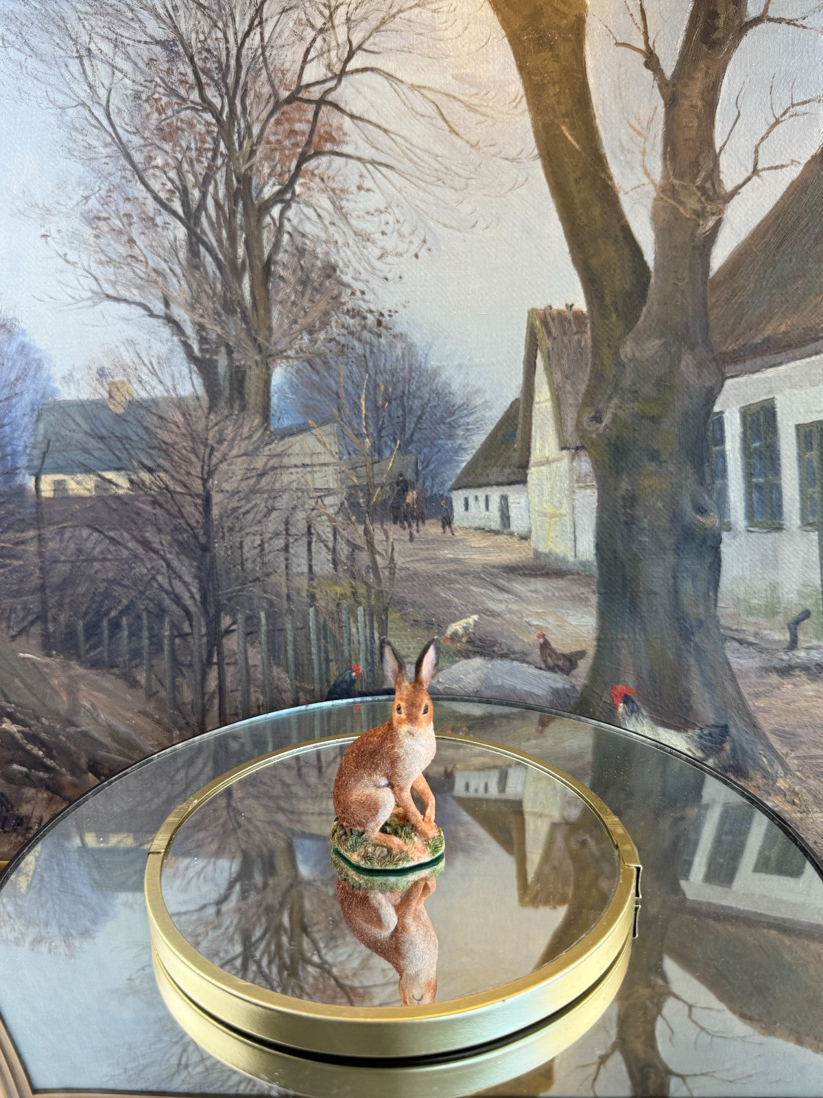 Border Fine Arts Field Study Hare B0982 Boxed Wildlife Figurine Ornament4