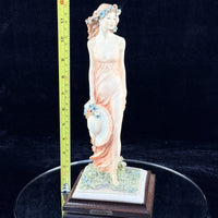 Thumbnail for Vittorio Tessaro A.D.L. Italian Lady Figurine Hand Painted Decor  Made in Italy.16