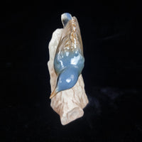 Thumbnail for Goebel Porcelain W.Germany Bird Figurine Wall Creeper 1967 collectable decor.7