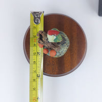 Thumbnail for Rare The Merlin Collection Handcrafted Collectible Vintage Figurine Woodpecker15