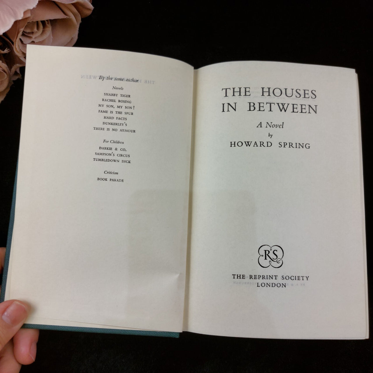 Vintage Reprint Society Books, Classic Book Collection United Kingdom.  1950s 22