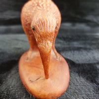 Thumbnail for Figurine Sculpture Handmade New Zealand Kiwi Bird Wooden Carving decor bird 7