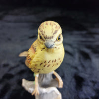 Thumbnail for Mauri Yellow Bird Hammer Figurine Porcelain Hand Painted Collectible 5