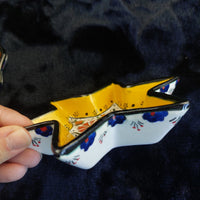 Thumbnail for Ceramic Floral Yellow Star Dish Set – Turkish Style 7-Piece Decorative Handmade17