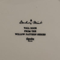 Thumbnail for Spode Mint Danbury Willow Pattern Plates x3 – Blue & White Collector antique Set9