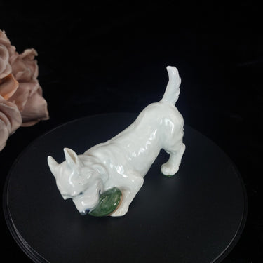 Royal Copenhagen Dog Figurine Good 3476 Westie Terrier Denmark Porcel decor1