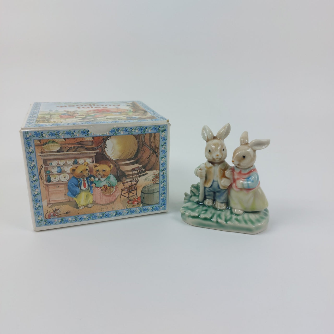 John Jenkins Woodland Tales Rabbit Figurine Boxed Christine Haworth kids Decor2