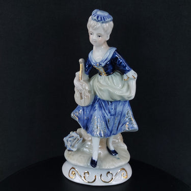 Vintage Foreign Porcelain Figurine  6.5